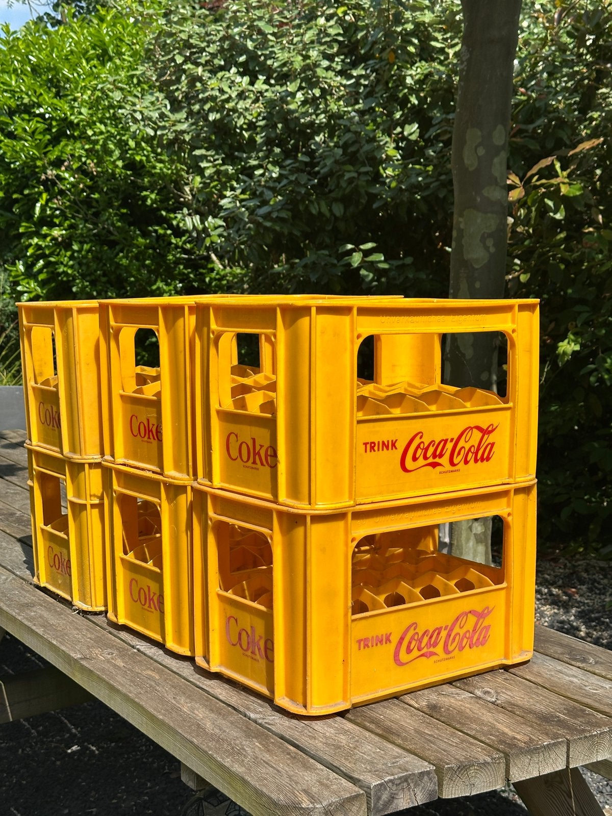 Vintage Coca Cola kratjes. 6 stuks. Ophalen in Uithoorn, Ophalen